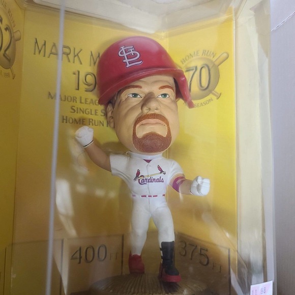 Headliners XL MARK MCGWIRE 70 Home Runs Bobblehead Commemorative Figure 1998 MLB - Picture 7 of 8